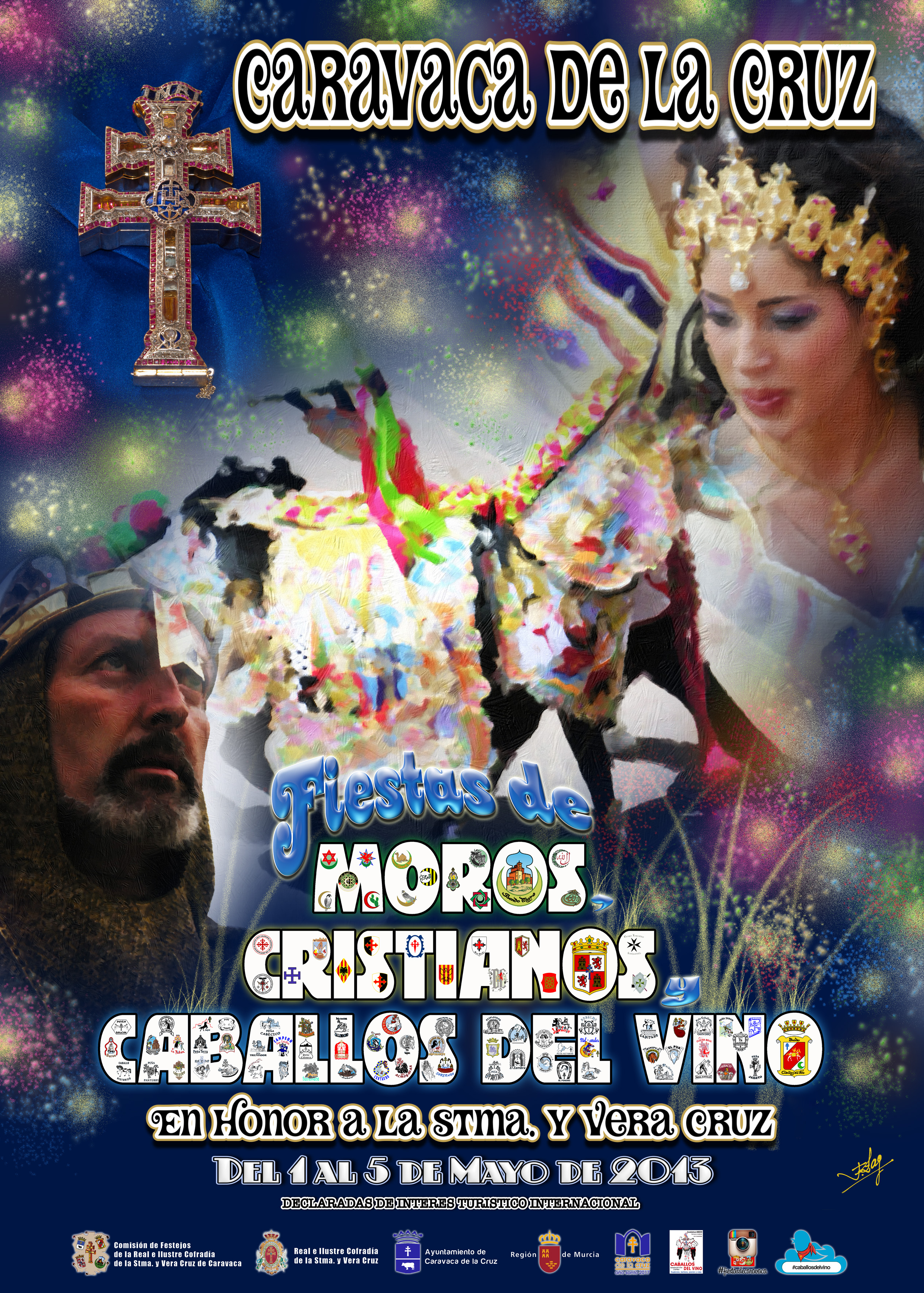 Fiestas patronales de la Santísima y Vera Cruz 2013 Caravaca de la Cruz